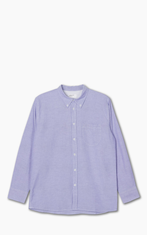 Universal Works Daybrook Shirt JPN Oxford Cotton Sky