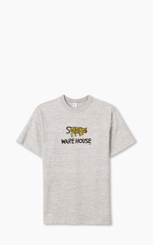 Warehouse & Co. Lot 4601 Jaguar T-Shirt Heather Grey