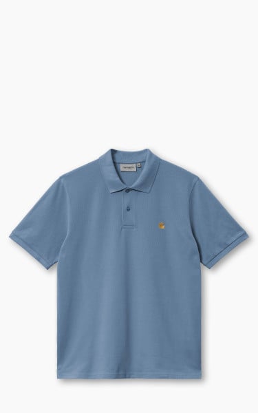Carhartt WIP S/S Chase Pique Polo Sorrent/Gold