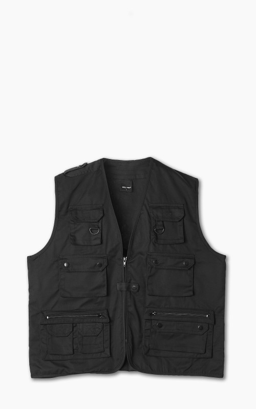 Military Surplus Hunting Vest Black