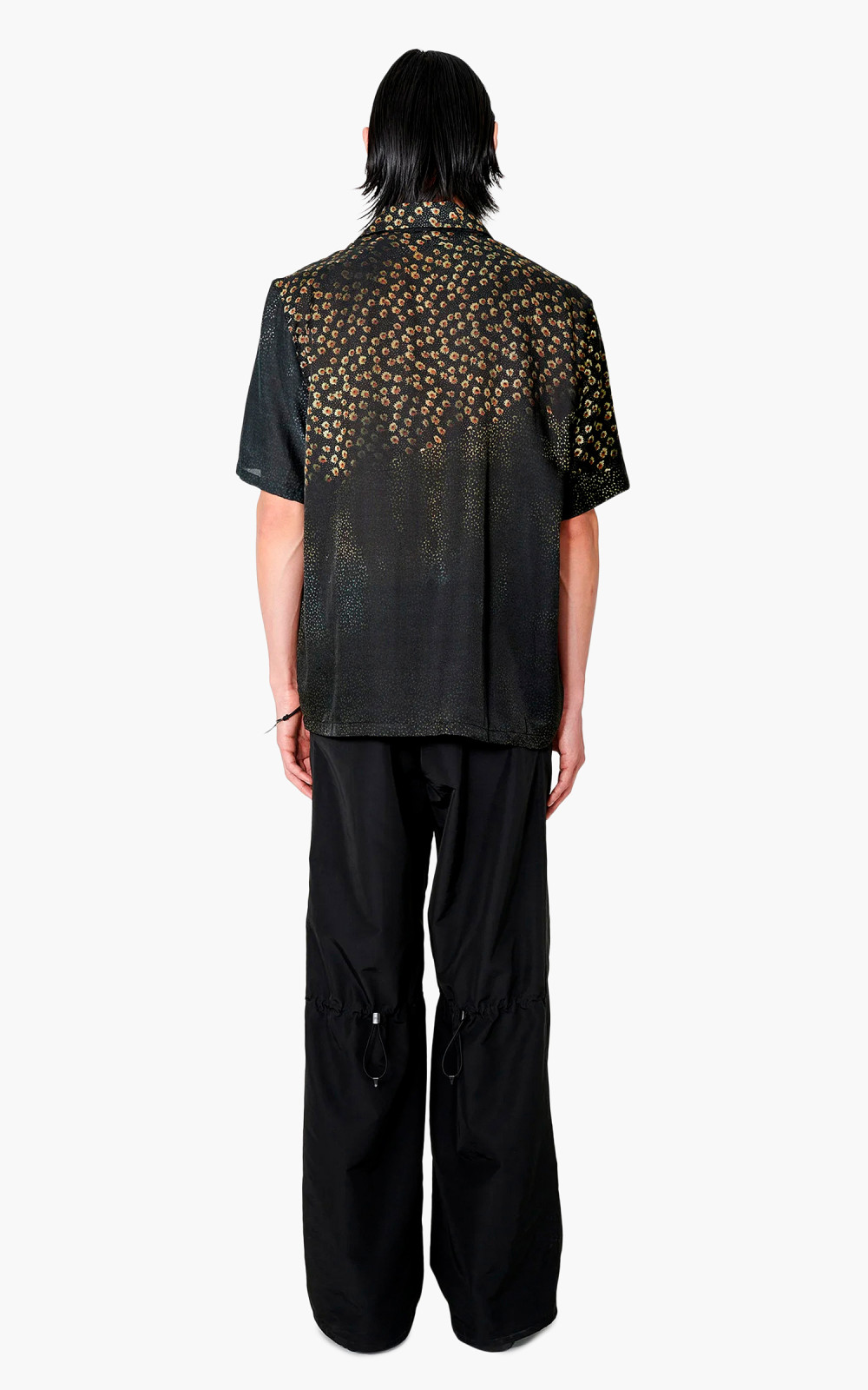 Our Legacy Box Shirt Short Sleeve Dark Flower Print | Cultizm