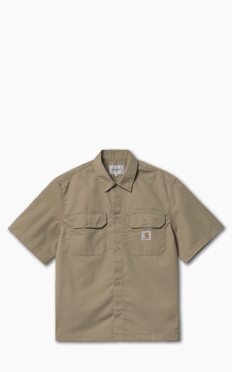 ★2023SS新作★CARHARTT★S/S DRYDEN SHIRT Shop Carhartt WIP S/S Dryden Shirt Cotton Seersucker Dryden