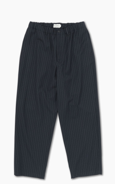 Still By Hand T/W Easy Pant Navy Stripe