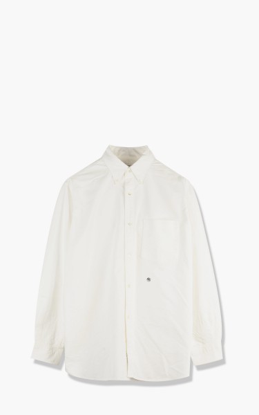 Nanamica Button Down Wind Shirt White
