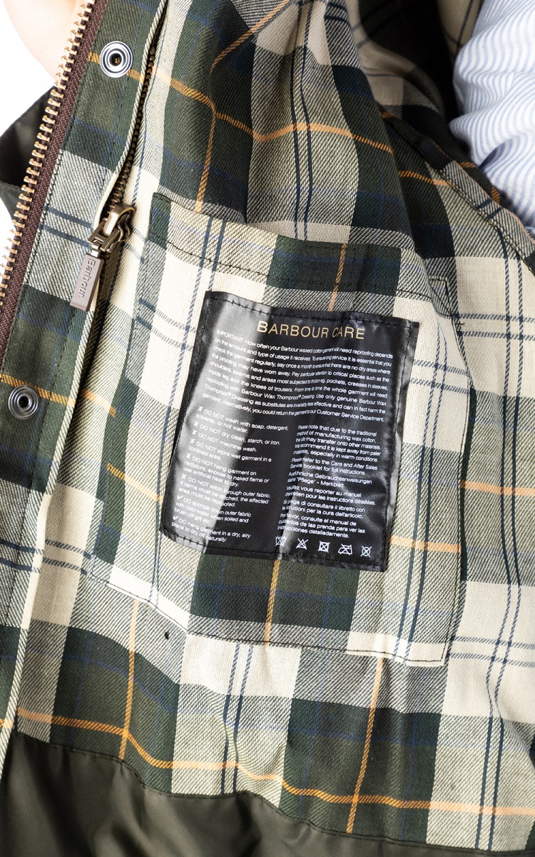 Barbour Bedale Wax Jacket Sage | Cultizm