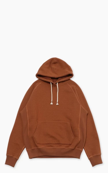 Wonder Looper Pullover Hoodie Double Heavyweight French Terry Rust