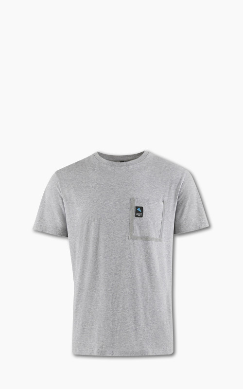 Klättermusen Runa Pocket Short Sleeve Tee Grey Melange