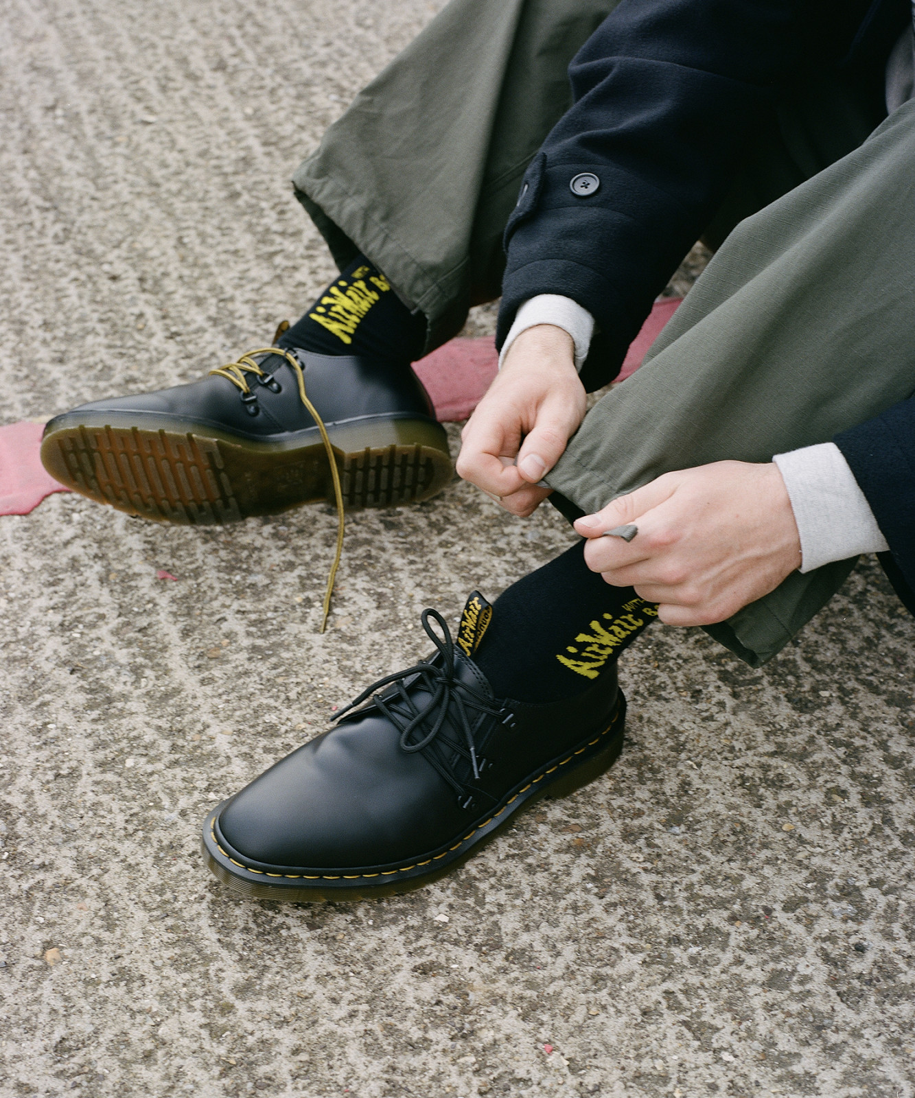Dr. Martens x Engineered Garments 1461 Leather Lace Up Shoes
