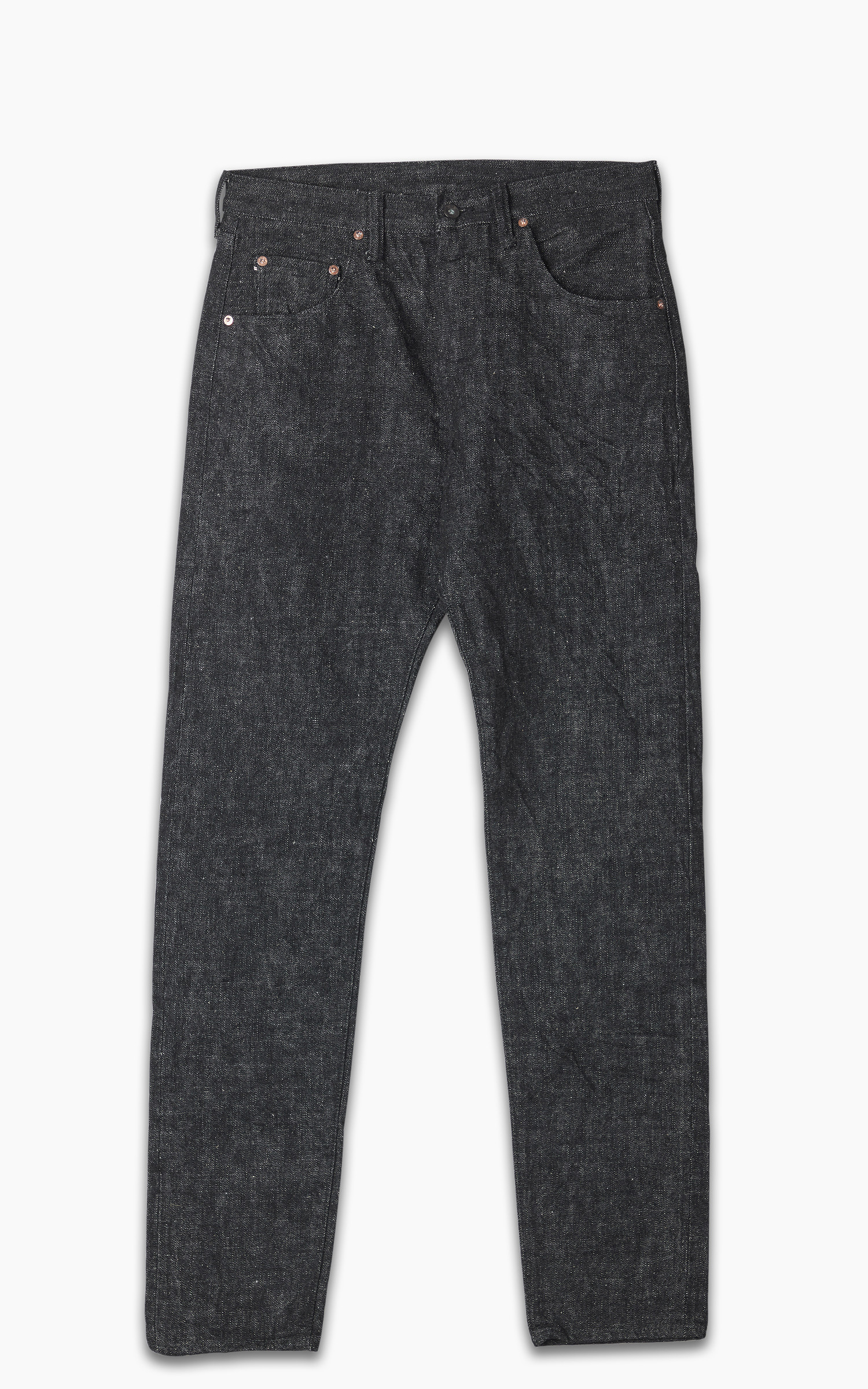 Samurai Jeans S211BK “Koku-Benkei” Slubby Denim Black 17oz | Cultizm