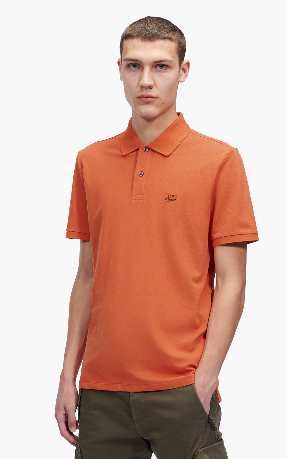 Tシャツ・カットソー C.P. Company Stretch cotton pique polo shirt C.P. Company Stretch Piquet Polo Shirt – Escape Menswear