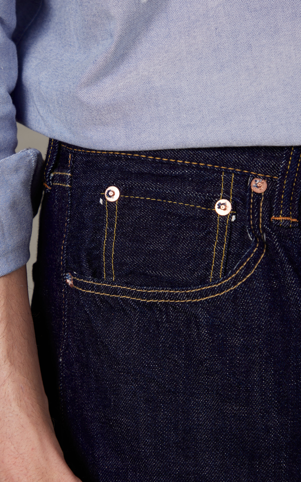 Fullcount 0105SSW Wide Selvedge Denim Super Smooth One Wash Fullcount 0105SSW Wide Selvedge Denim Super Smooth One Wash
