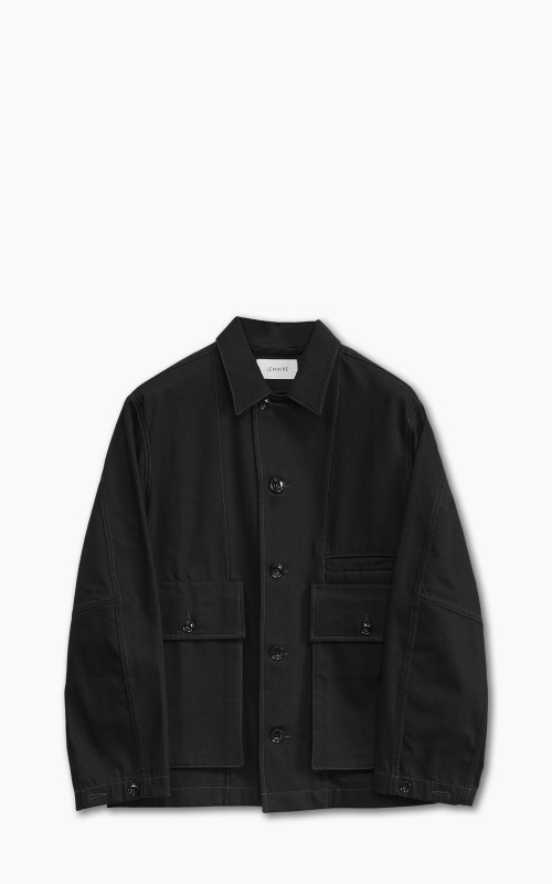 Lemaire Boxy Jacket Heavy Denim Black