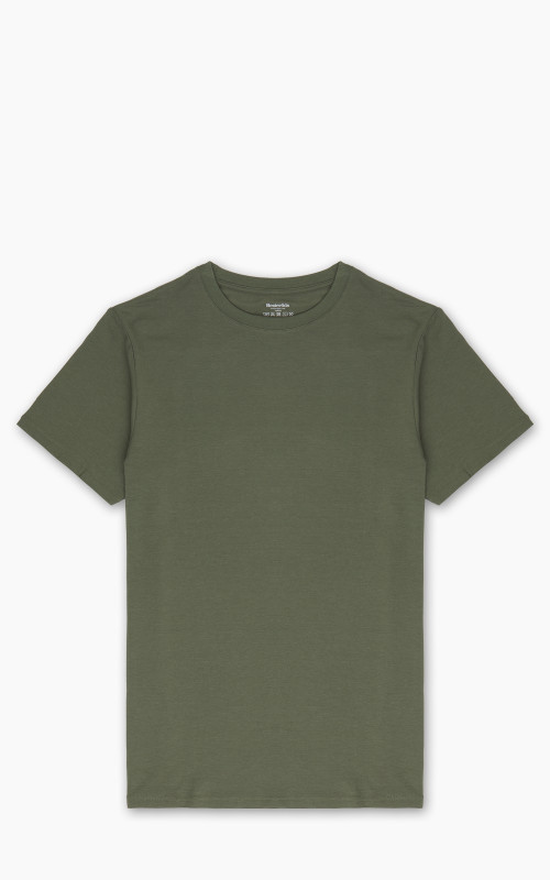 Resteröds R-Neck Bamboo Tee Olive