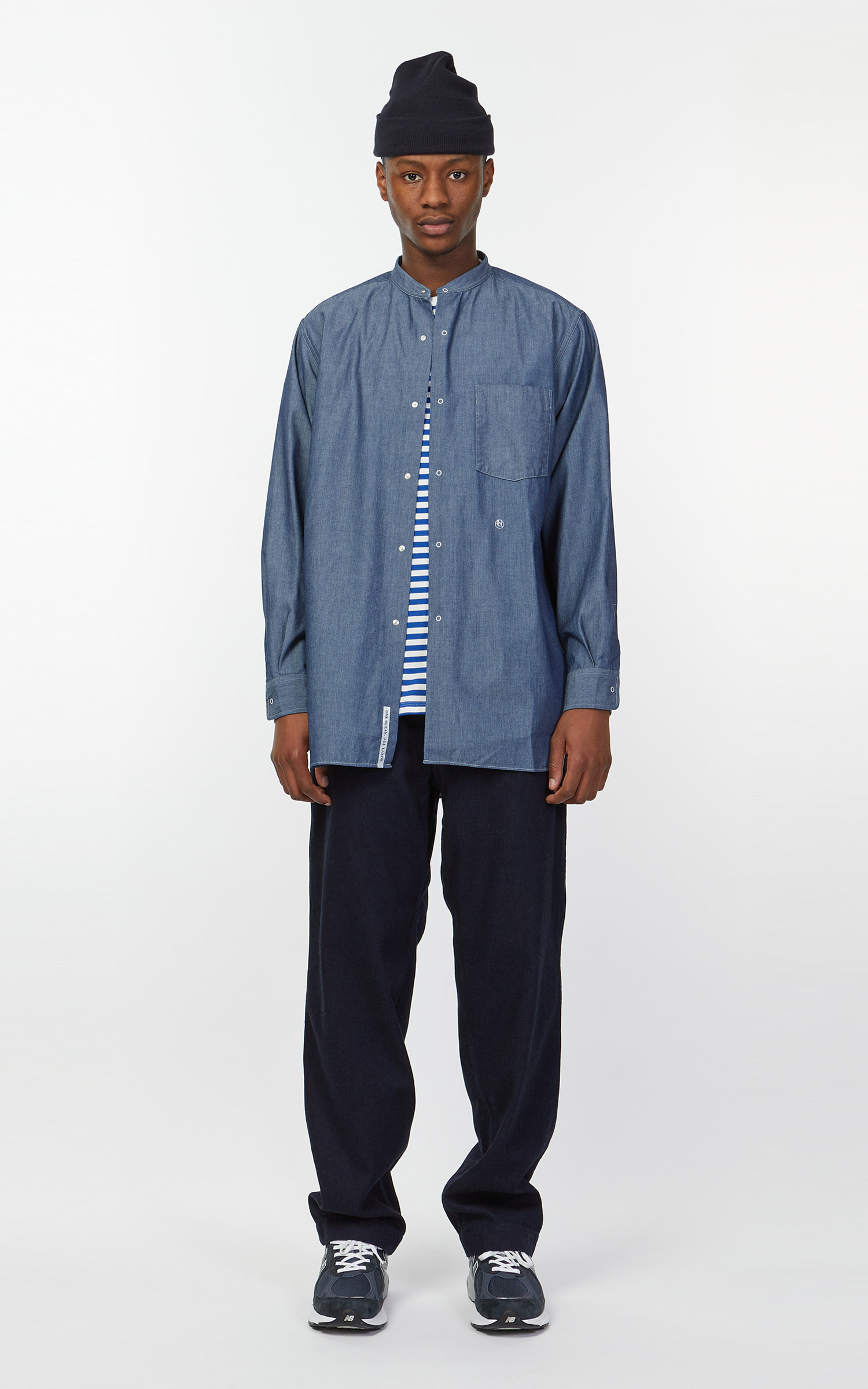 【nanamica】Band Collar Wind Shirt / WS nanamica / Band Collar Wind Shirt