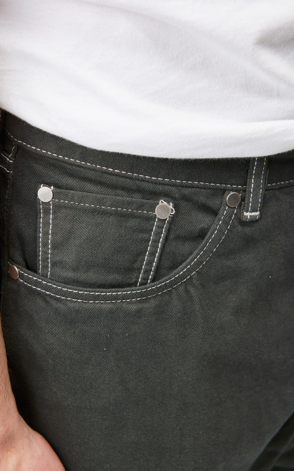 Markaware 'Marka' Cocoon Fit Jeans Green | Cultizm Markaware 'Marka' Cocoon Fit Jeans Green | Cultizm