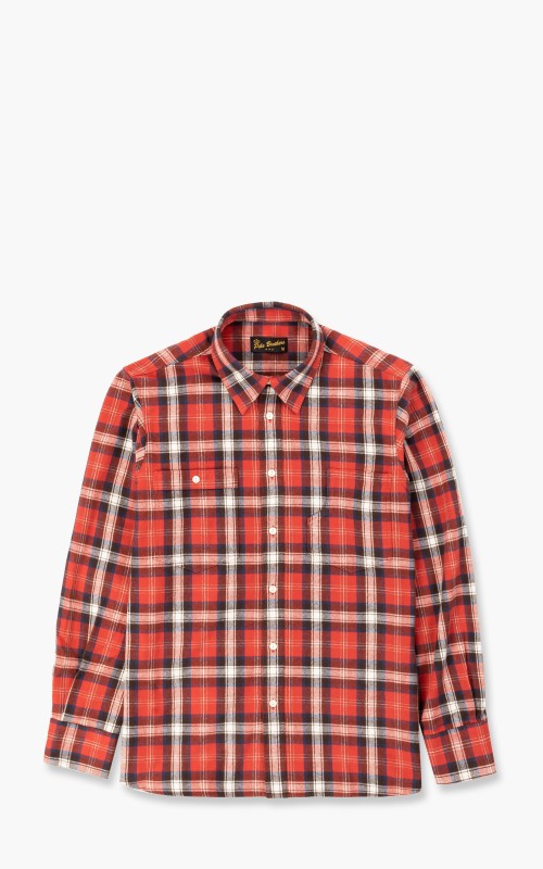Pike Brothers 1937 Roamer Shirt Flannel Red
