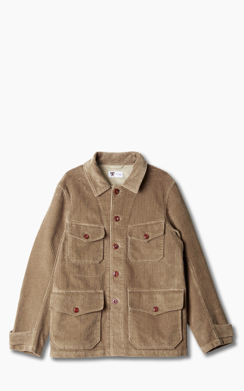 Tellason Hunting Jacket Kindermann Corduroy Taupe