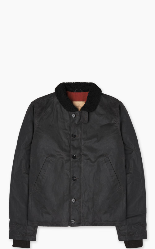 Tellason x Shangri-La Heritage Deck Jacket Waxed Deep Brown