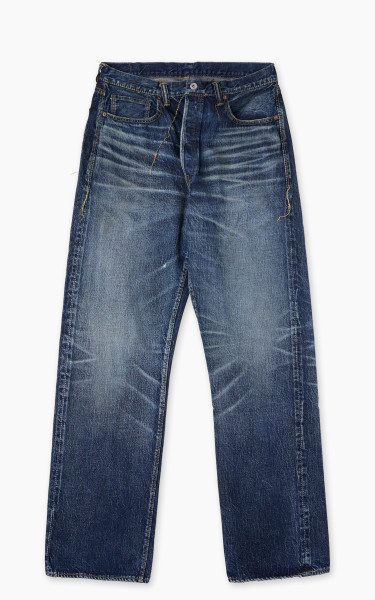 Fullcount 1353-S0105 Wide Denim &quot;More Than Just Fear&quot; Indigo Blue 13.7oz