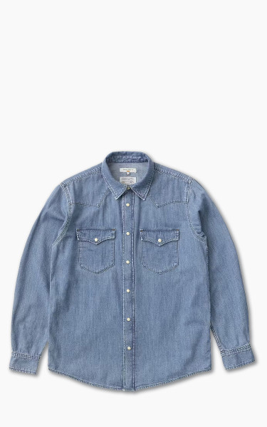 Nudie Jeans George Another Kind Of Blue Denim Shirt