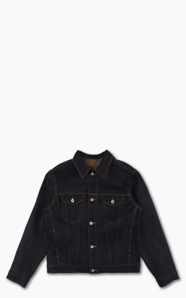 Naked &amp; Famous Denim Jacket Elephant 11S Grandrelle Stretch 20oz