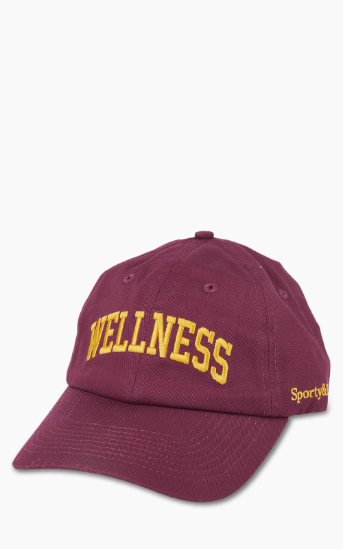 Sporty & Rich Wellness Ivy Hat Merlot | Cultizm