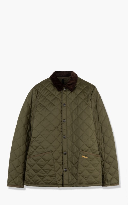 Barbour Quilted Jacket Heritage Liddesdale Olive MQU0240OL71 