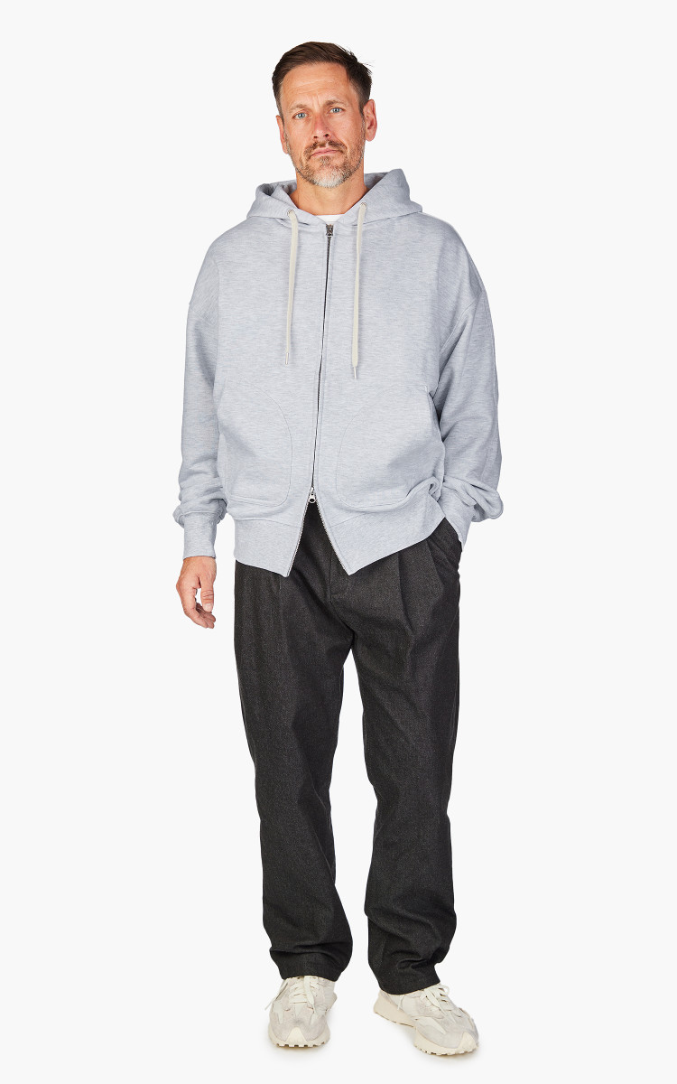 FrizmWORKS OG Heavyweight Zip Up Hoodie Oatmeal | Cultizm
