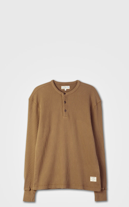 Merz b. Schwanen HENWA01 Waffle Henley Amber