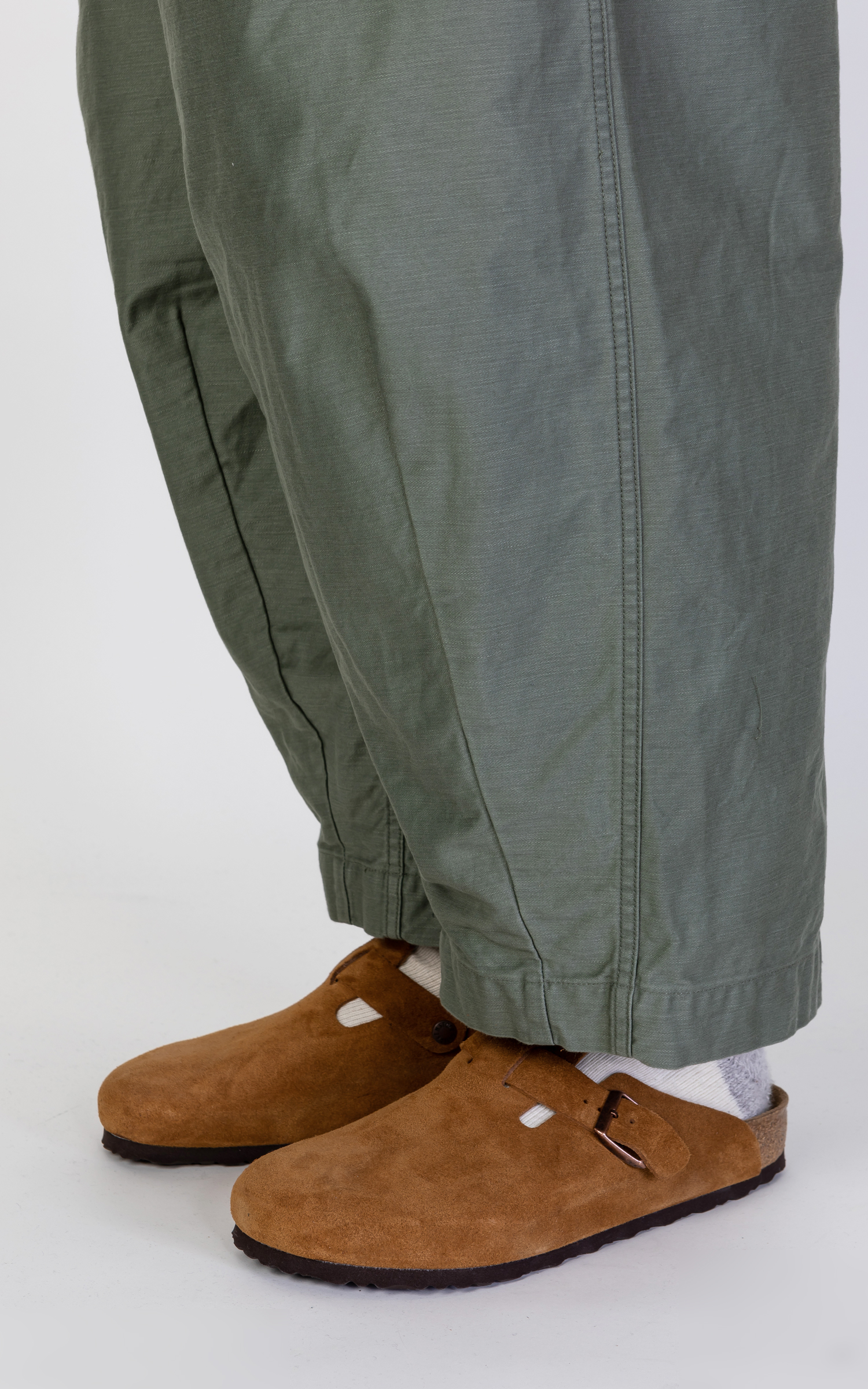 Needles H.D. Pant Fatigue Olive | Cultizm