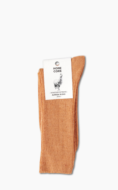 Homecore Alpaca Blend Socks Mountain Bordeaux
