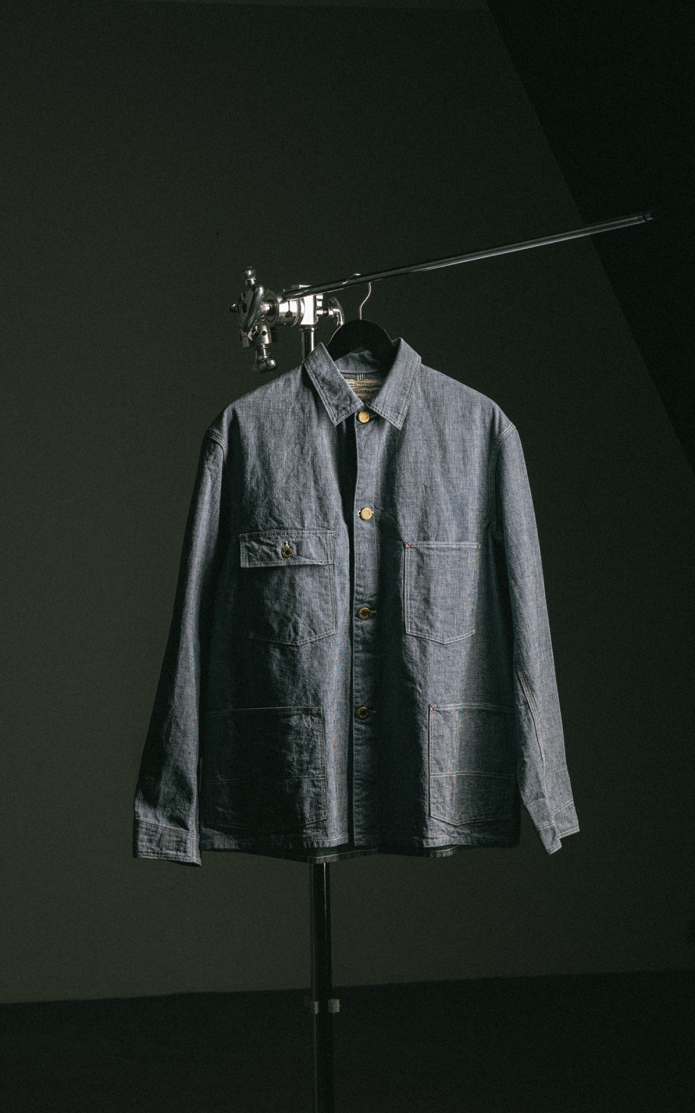 Warehouse & Co. Lot 2195 Selvedge Pincheck Change Button