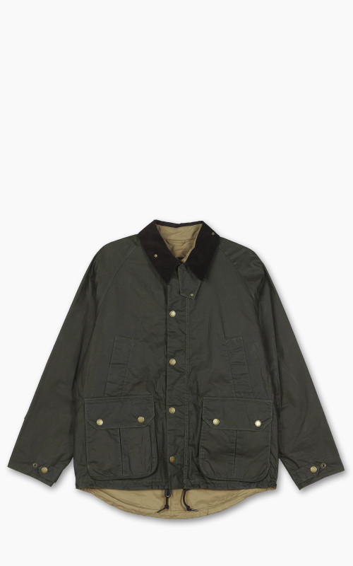 Barbour Deck Waxed Jacket Archive Olive | Cultizm