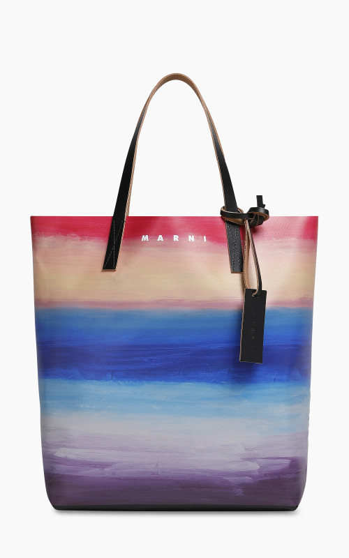 Marni Tribeca Shopping Bag Dark Side Of The Moon Print