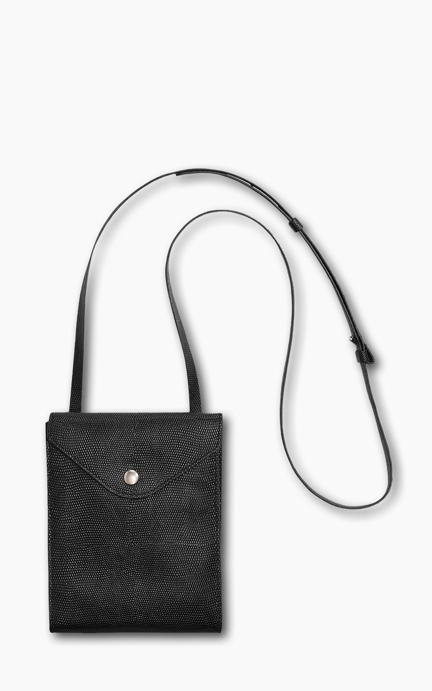 Lemaire Large Croissant Bag Soft Nappa Leather Black | Cultizm