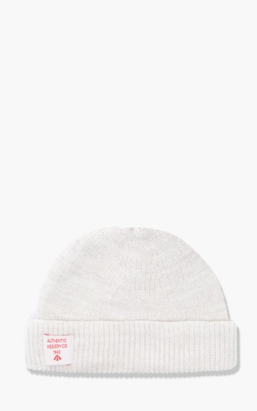 Nigel Cabourn Solid Beanie Wool Natural