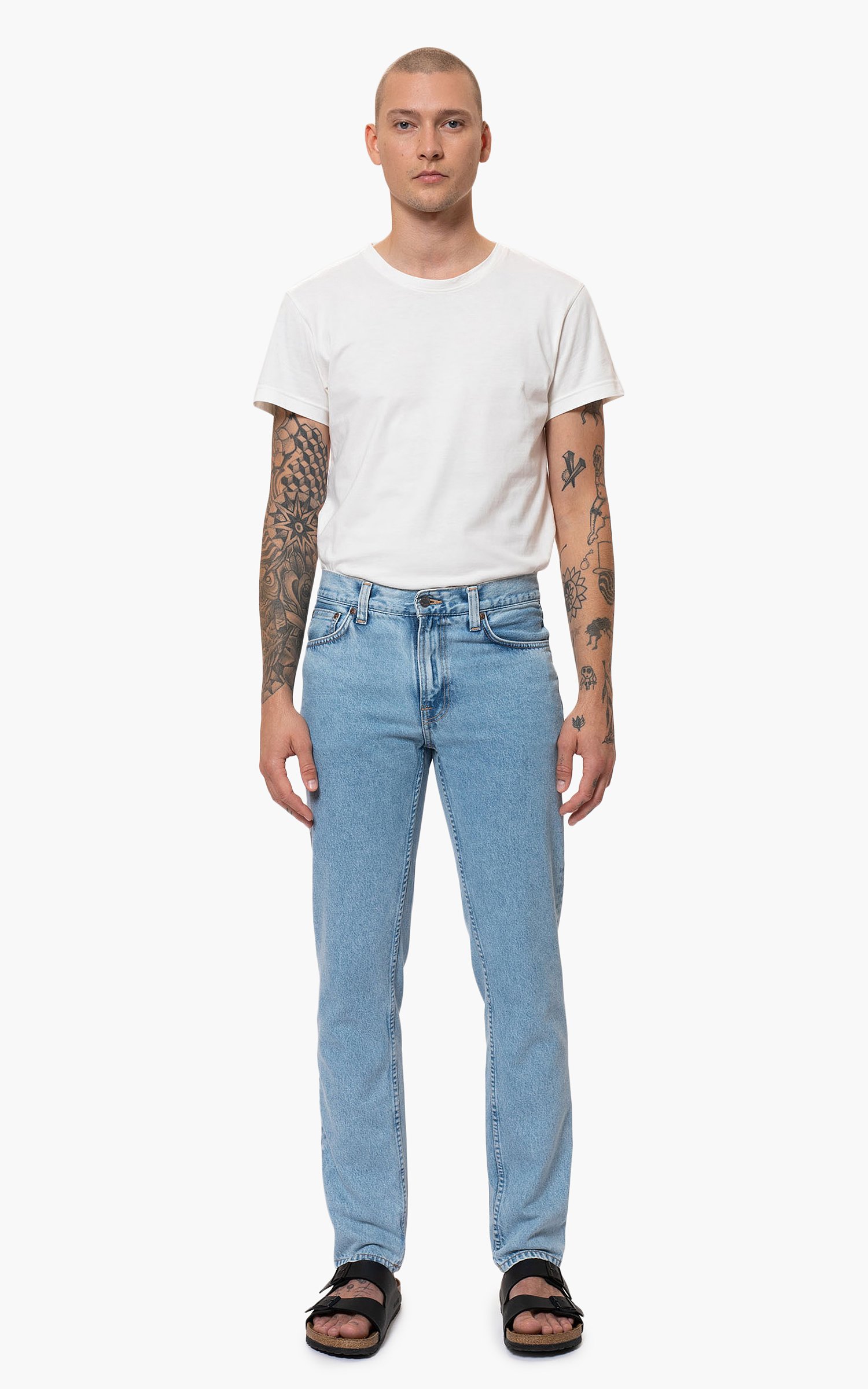 Nudie Jeans Gritty Jackson Sunny Blue | Cultizm