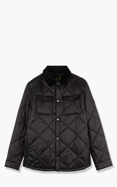 Barbour Shirt Quilted Black