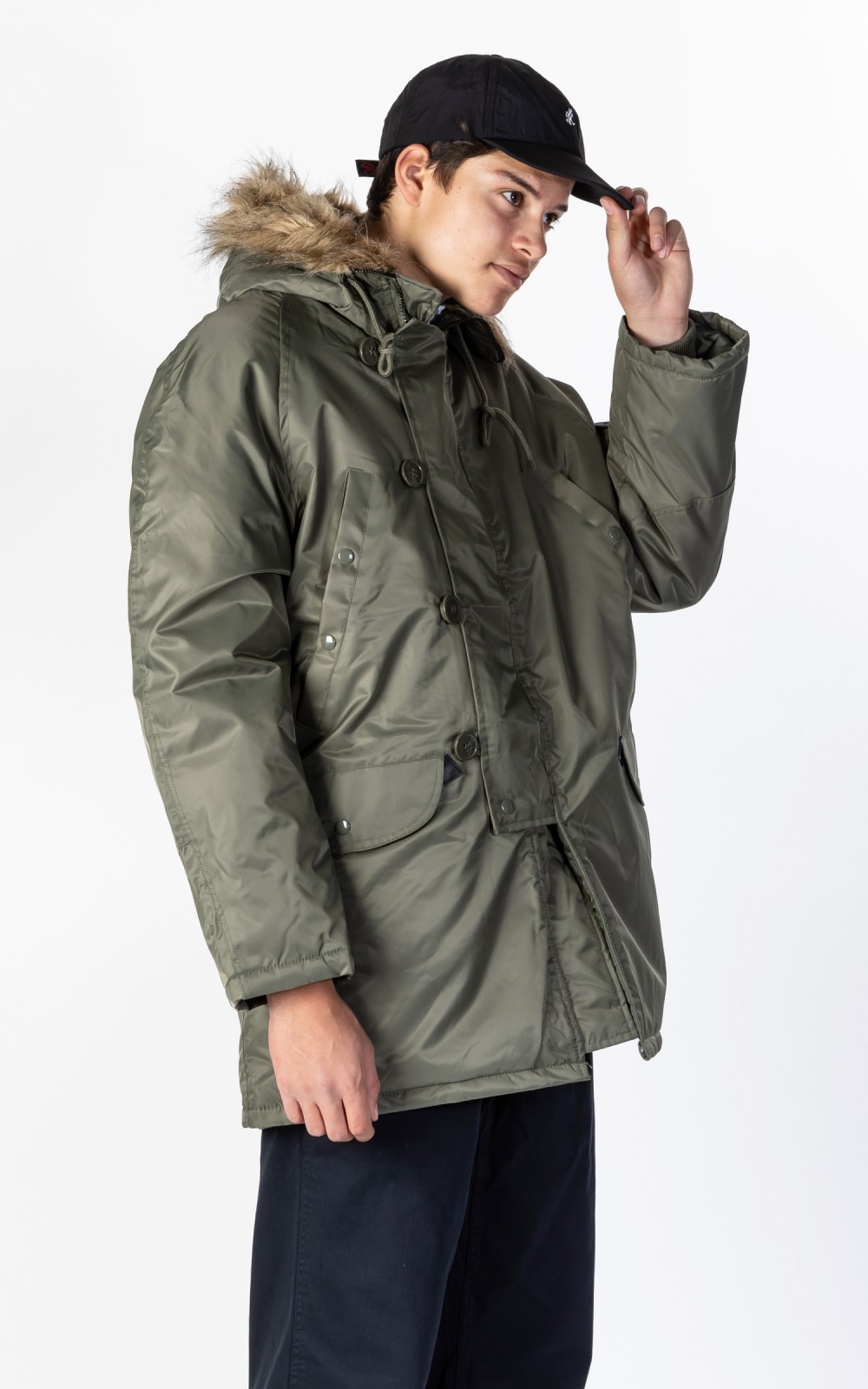 Military Surplus N3B US Flight Parka Olive Cultizm