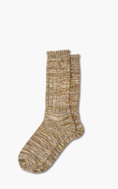 Anonymous Ism Socks 5 Color Mix Crew Khaki