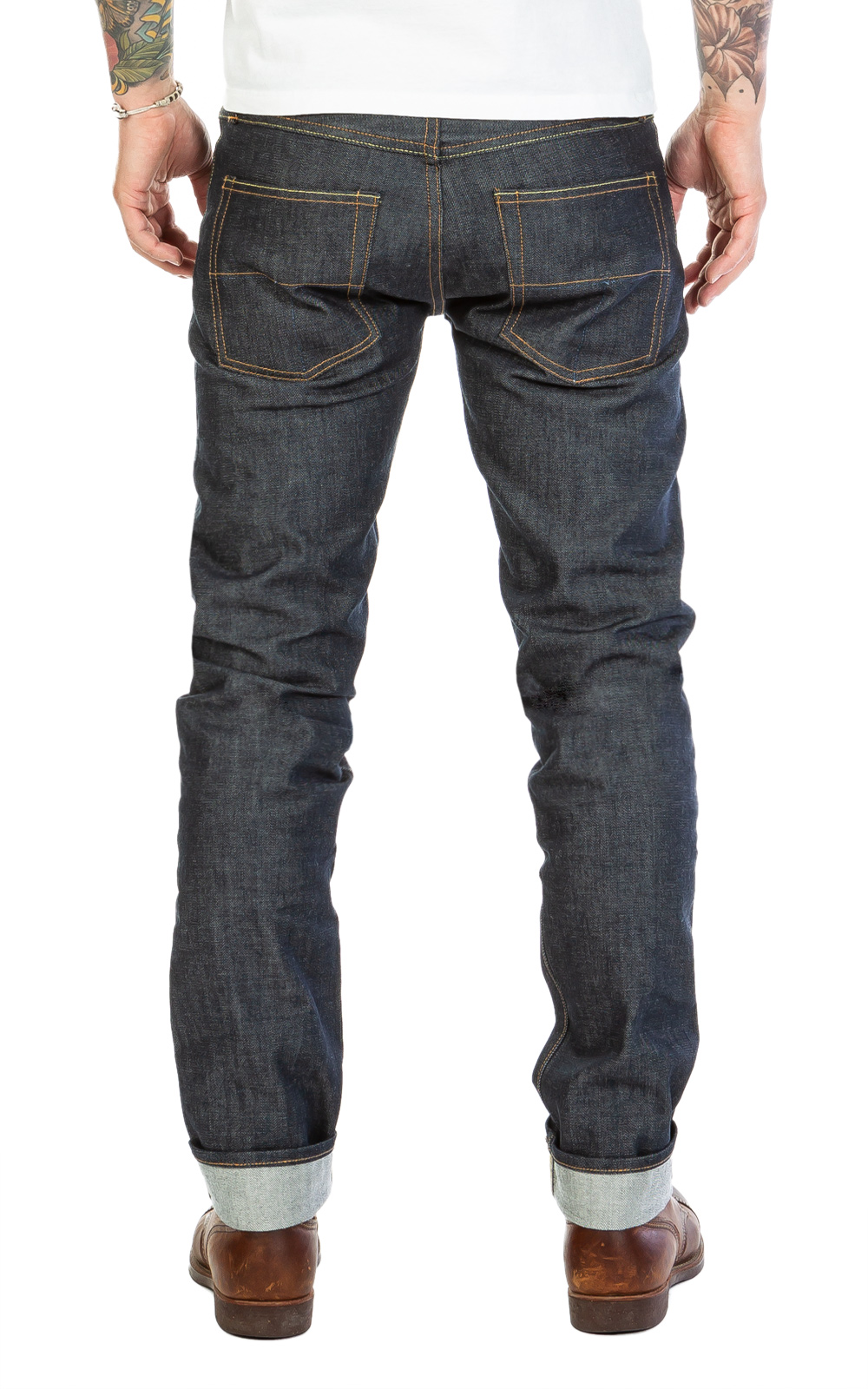 Tellason Gustave Indigo Selvage Unwashed 12.5oz | Cultizm