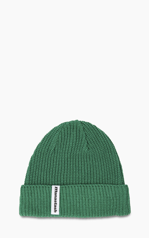 Manastash Cotton Beanie Green