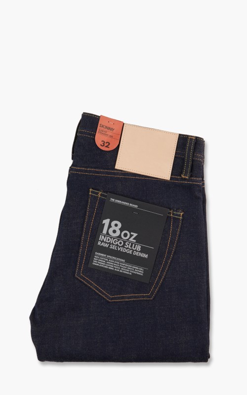 The Unbranded Brand UB169 Skinny Fit Natural Seed Weft 18oz UB169