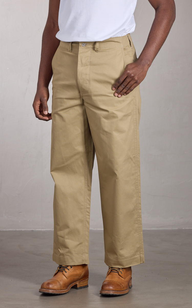 Houston 40s Army Chino Pants Khaki | Cultizm Houston 40s Army Chino Pants Khaki | Cultizm