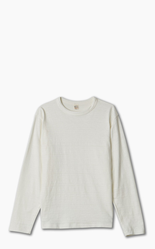 Warehouse & Co. Lot 5906 Long Sleeve T-Shirt Off White