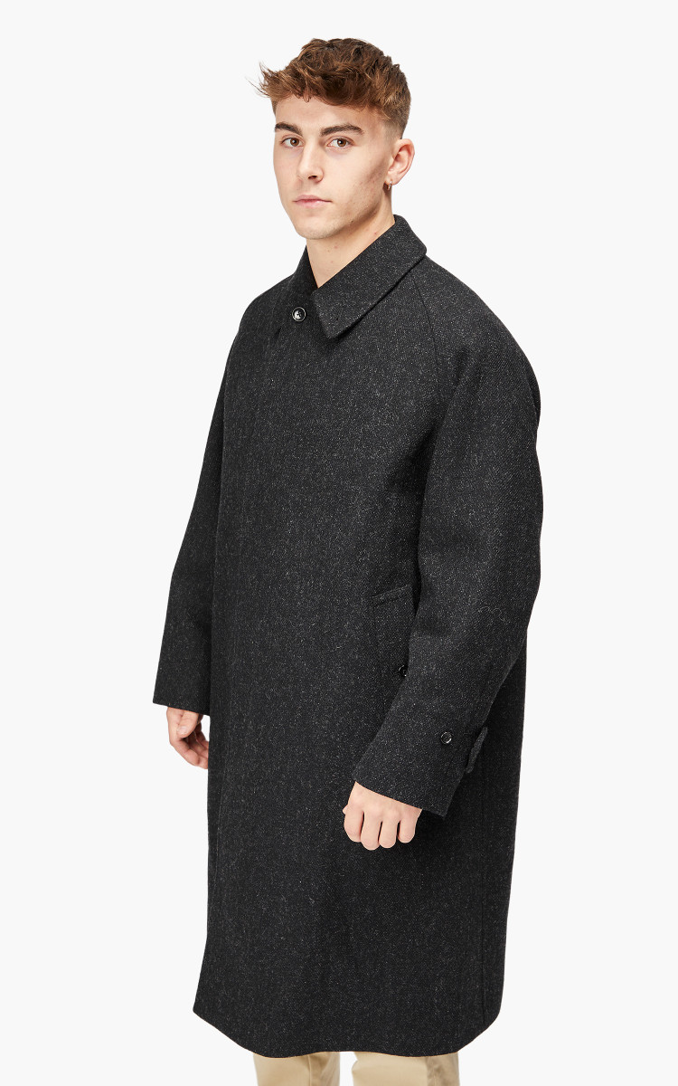 Anatomica Single Raglan Coat IV Navy – Clutch Cafe