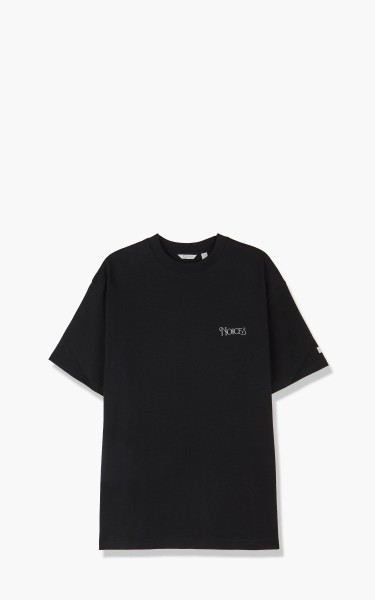 NOICE Small Logo Embroidered Tee Black NM1USTBK12-Black