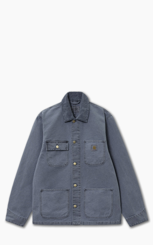 Carhartt WIP Michigan Coat Storm Blue Faded