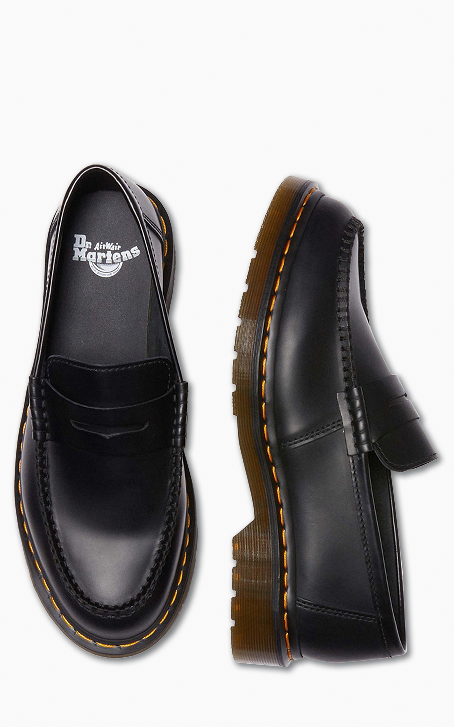 Dr. Martens Penton Smooth Leather Loafers Black | Cultizm