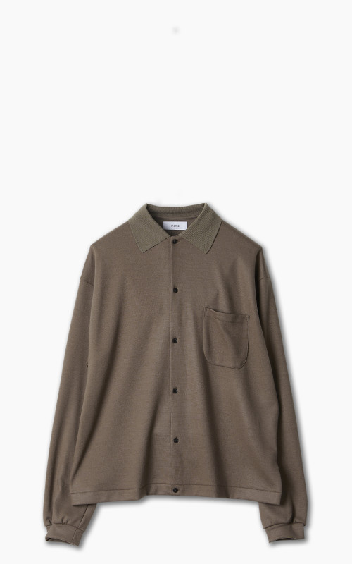 Markaware 'Marka' Polo Cardigan Beige